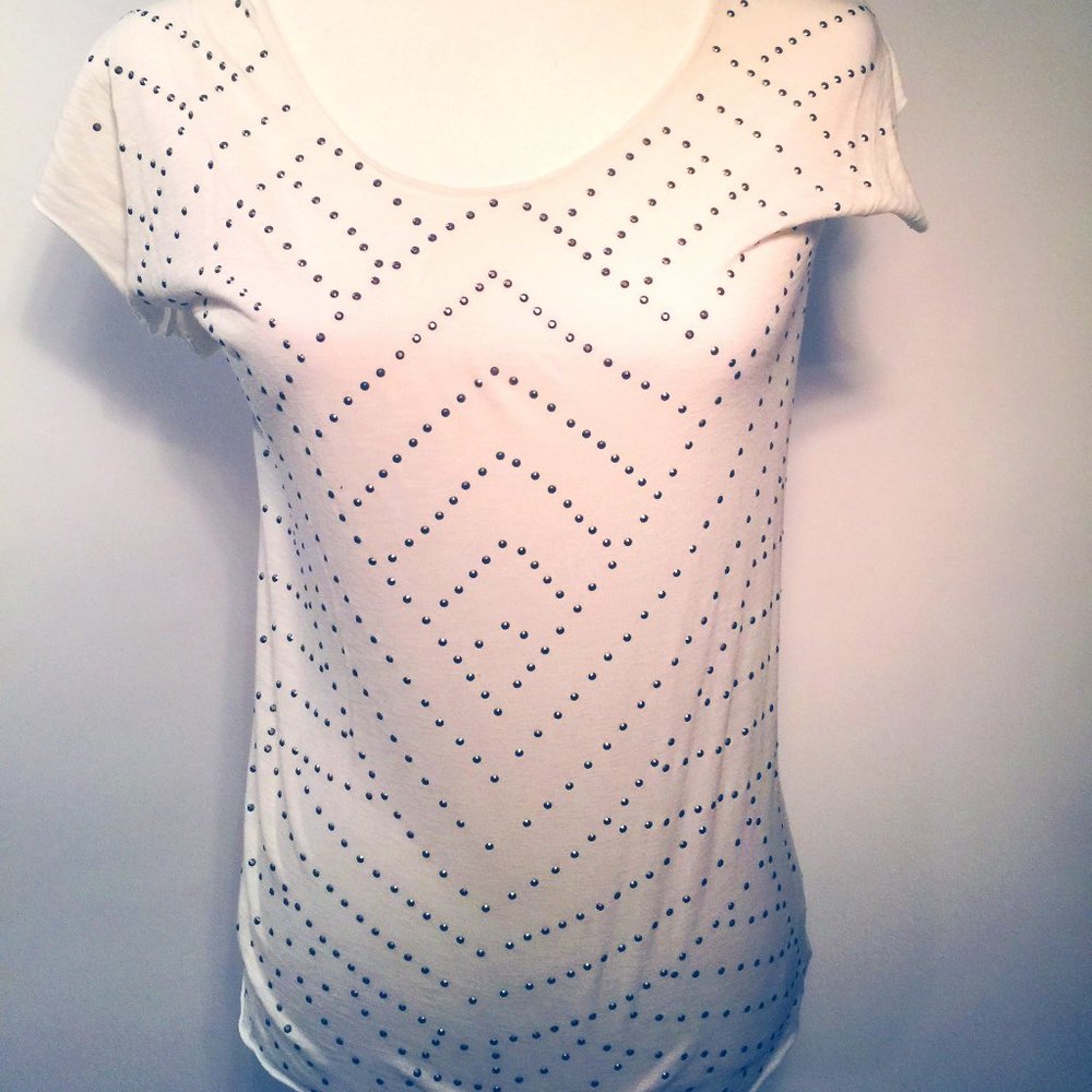 Fabulous Graham & Spencer Studded T-shirt- Size P